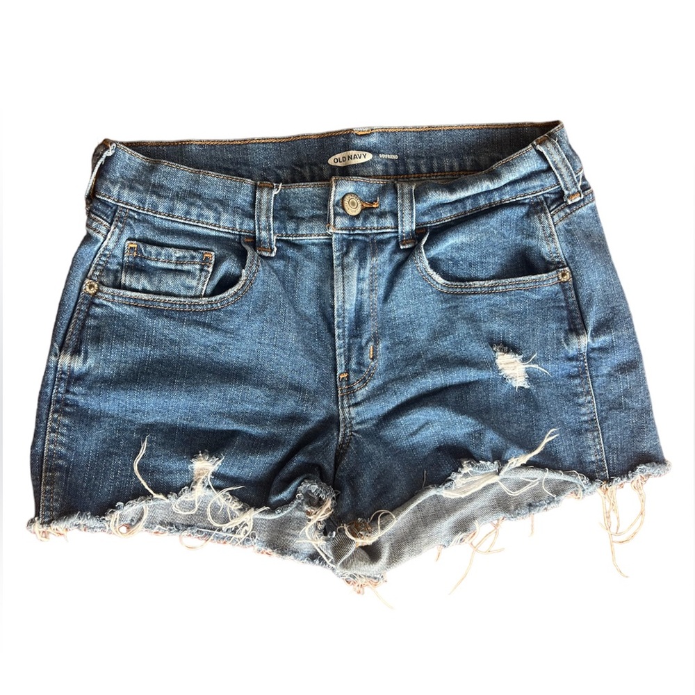 Old Navy boyfriend Denim Shorts Size 4